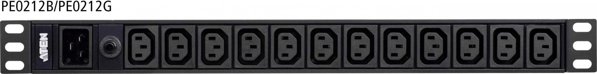 Λωρίδα τροφοδοσίας Aten Λωρίδα τροφοδοσίας Basic PDU Series 16A C20 Input 12xC13 Outlet