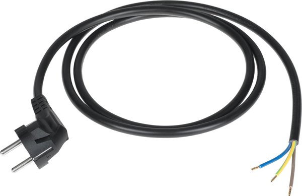 Πολύπριζο Inne Καλώδιο τροφοδοσίας 3x1,5mm μαύρο 3m με γωνιακό βύσμα