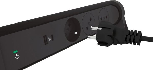 Πολύπριζο Legrand Καλώδιο επέκτασης με USB 3X2P+Z 1.5M-C/G Legrand 049425 hip 11636260 3414971942721