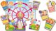 Lisciani LISCIANI MONTESSORI BABY wood puzzle Luna Park 15τεμ., 96855