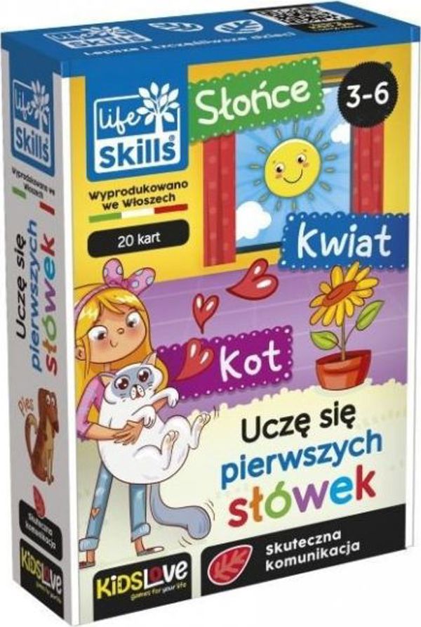 Lisciani Life Skills Παιχνίδι Θα Μάθω Τις Πρώτες Μου Λέξεις - Εκπαιδευτικό Παιχνίδι για Παιδιά
