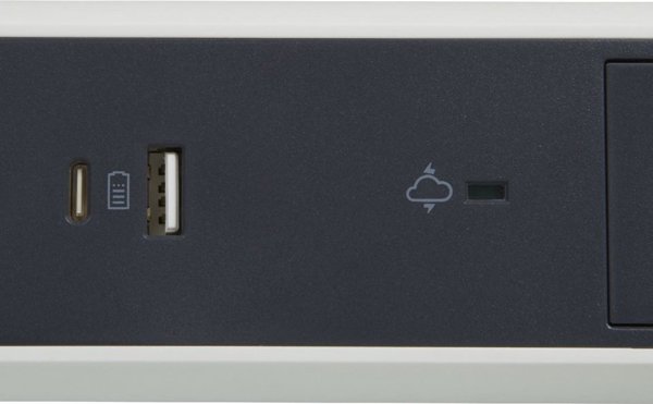 Πολύπριζο Legrand με USB 5X2P+Z 1.5M-B/G Legrand 049421 himp