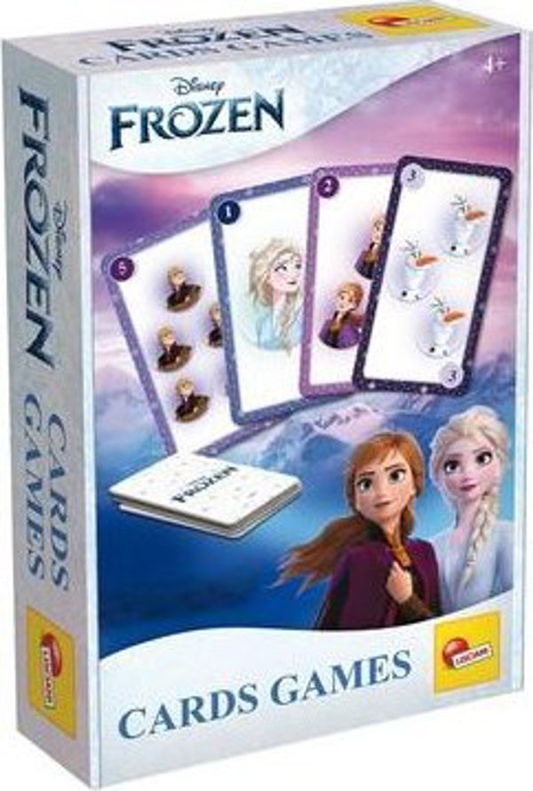 Lisciani Frozen Επιτραπέζιο Παιχνίδι με Κάρτες, 40 Κάρτες, 180x130mm, 4+ Ετών