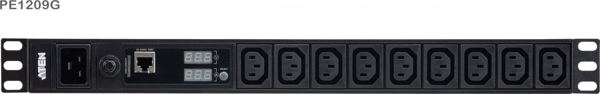 Πολύπριζο ATEN Πολύπριζο Basic Metered 1U PDU 16A 9 Outlet C13