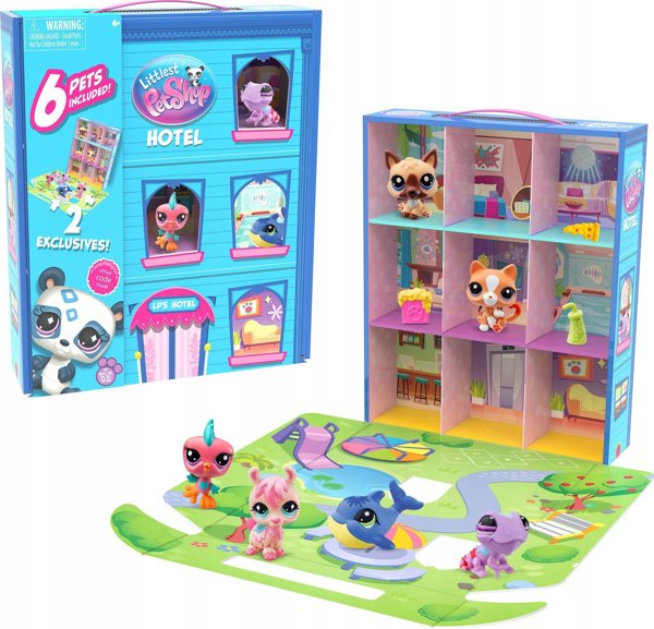 LITTLEST PET SHOP playset Playful Pet Hotel