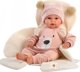 Κούκλα Llorens Baby 36cm, Ρεαλιστική Κούκλα με Ύφασμα, 3+ Ετών