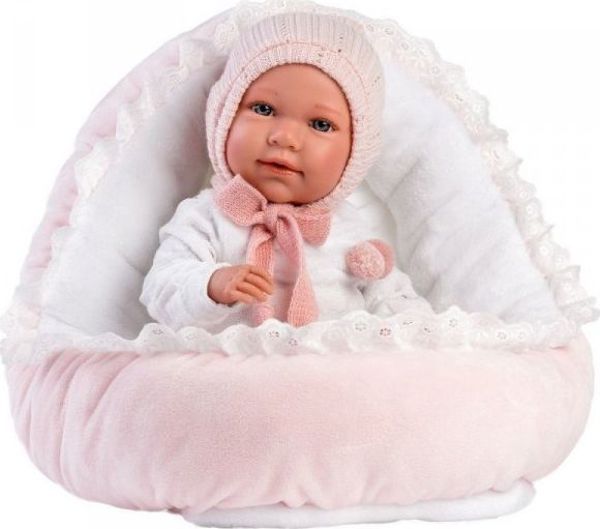 Llorens Κούκλα Mimi 42 cm - Χειροποίητη Κούκλα με Ρούχα από Ποιοτικά Υφάσματα
