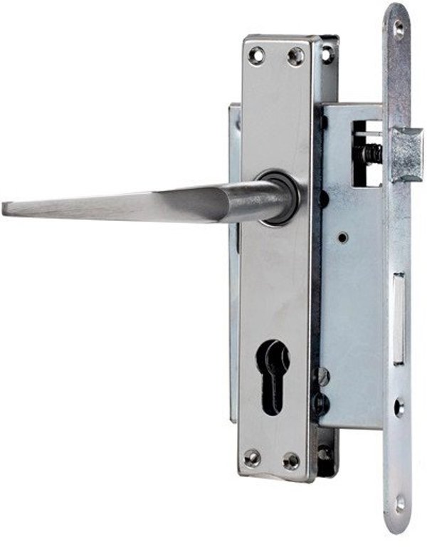 Κλειδαριά REC AGRA-1 481Z-34802/C, Χρώμα Chrome, Χωρίς Κύλινδρο