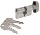 Lock cylinder TESA with screw, 35x45 mm, 3 keys, nickel-plated.