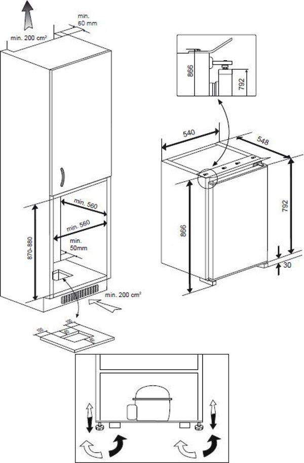 Ψυγείο Beko Beko B1854N