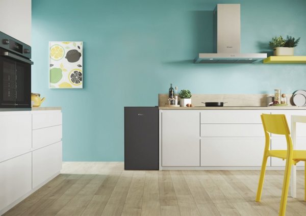 Candy Επιτραπέζιο Ψυγείο CHASD4385EBC, 90L, Ενεργειακή Κλάση E, 85εκ, Μαύρο