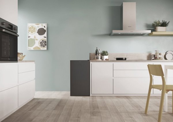 Candy Επιτραπέζιο Ψυγείο CHASD4385EBC, 90L, Ενεργειακή Κλάση E, 85εκ, Μαύρο