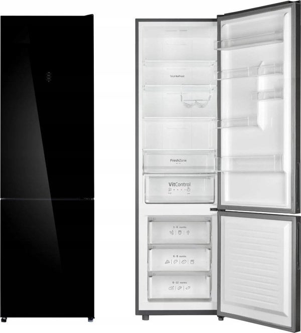 Ψυγείο Amica FK 3356.4 Studio, 351lt, NoFrost, LED, Λευκό