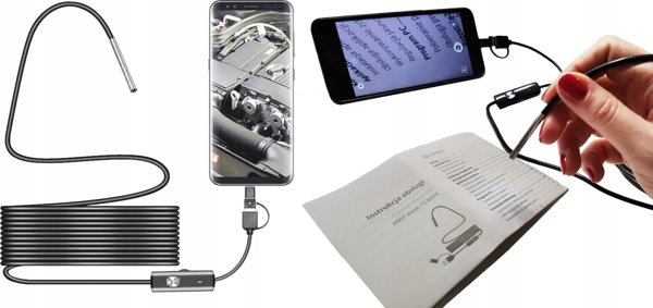 Logit Κάμερα ΕΠΙΘΕΩΡΗΣΗΣ ΕΝΔΟΣΚΟΠΙΟ 3.9mm HD ANDROID USB-C
