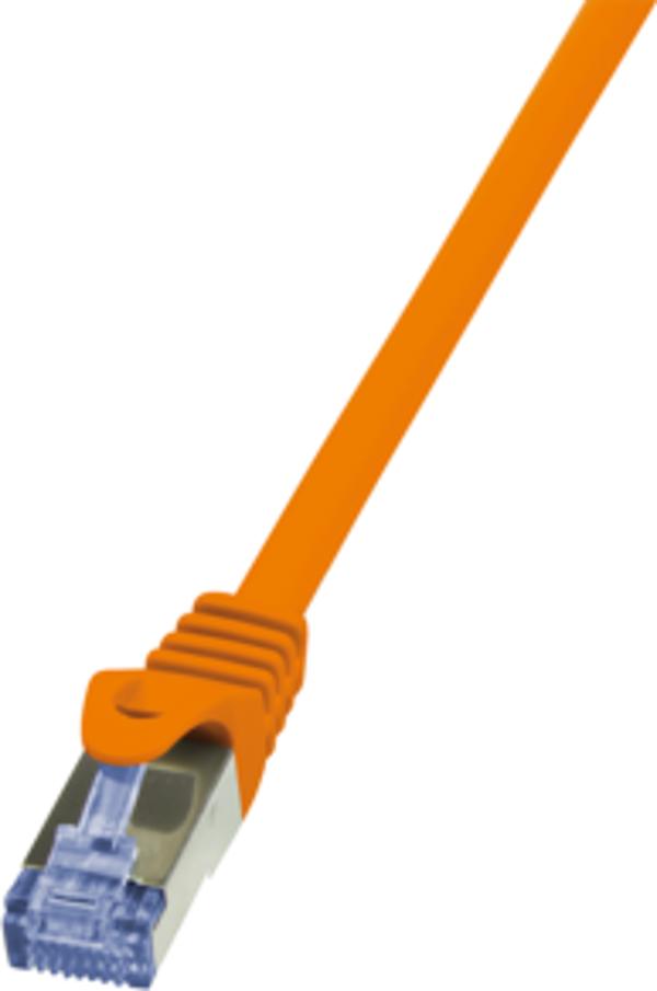 LogiLink Patchcord Cat.6A, S/FTP, 5m, πορτοκαλί (CQ3078S)