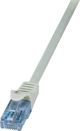 LogiLink RJ-45/RJ-45, κατ.6A, U/UTP, γκρι, 10μ (CP3092U)