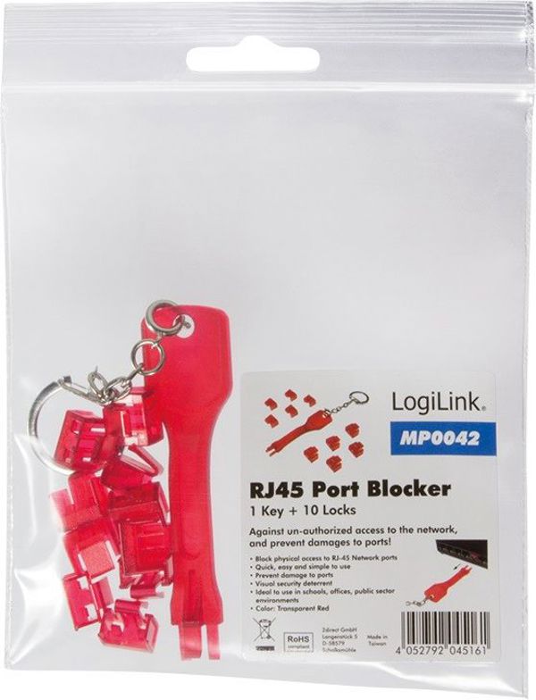 LogiLink RJ-45 κλείδωμα θύρας (MP0042)