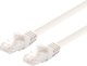 Καλώδιο Δικτύου LOGON TCU66A010I Cat6a U/UTP RJ-45, 1m, LSZH, Ελεφαντόδοντο