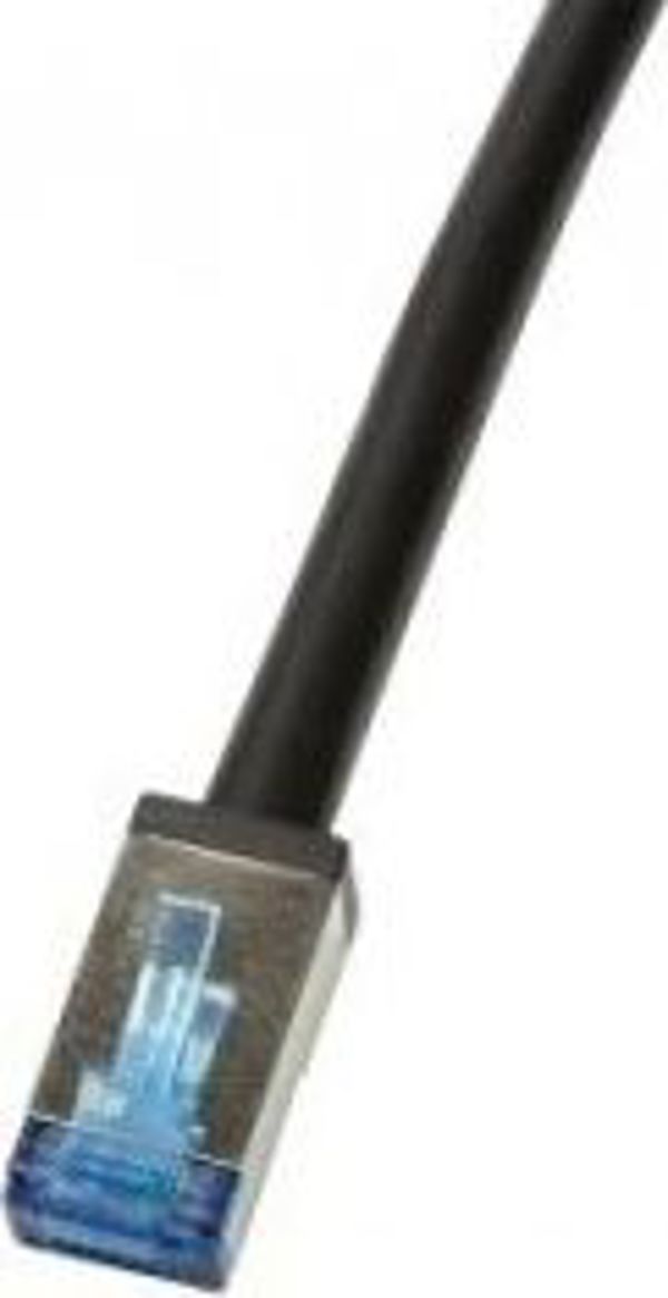 Καλώδιο Patchcord LOGILINK Logilink Cq7083s Cat.6a S/ftp Pvc+pe 7,5m Μαύρο