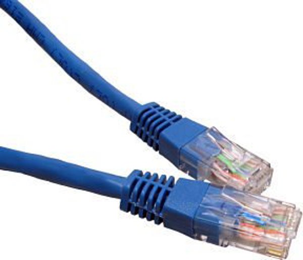 Καλώδιο Δικτύου LOGON Cat5e RJ-45, 10m, Μπλε
