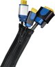 Καλωδιοθήκη LogiLink LogiLink 0,3 mm με φερμουάρ 5 μ μαύρο