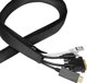 Καλωδιοθήκη LogiLink LogiLink 0,3 mm με φερμουάρ 5 μ μαύρο