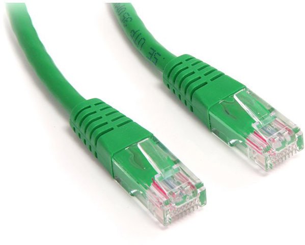 LOGON UTP Cat.5e, 10 μ, Cat5e, RJ-45, RJ-45, Πράσινο