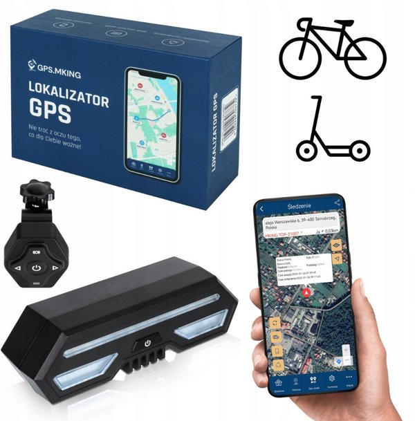 GPS εντοπιστής Mking BIKESCOO για ηλεκτρικά πατίνια
