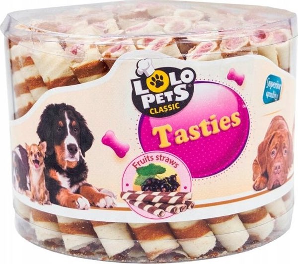 Lolo Pets Classic Λιχουδιές Σκύλων Σωλήνες Φρούτων 60 Τεμάχια - 8040713