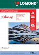 Χαρτί Εκτύπωσης Φωτογραφιών Lomond Lomond Glossy 200 g/m2 A3, 50 φύλλα