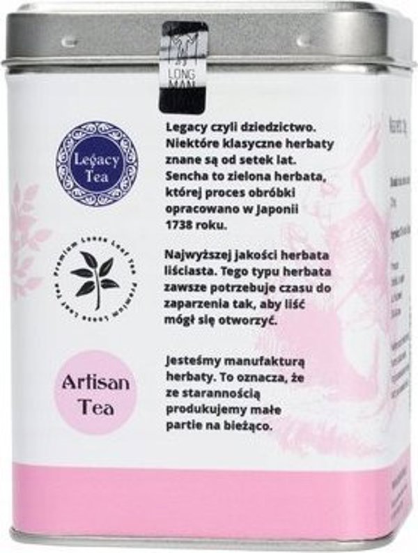 Long Man Tea Long Man Tea - Sencha - Χύμα τσάι - Κουτί 120g