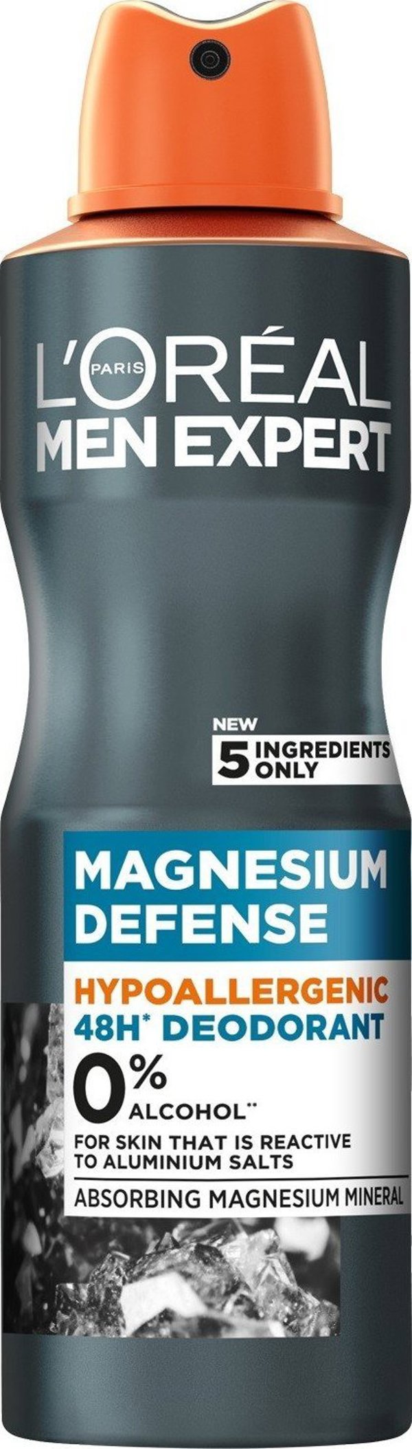 L’Oreal Paris Loreal Men Expert Αποσμητικό σπρέι Magnesium Defence 250ml