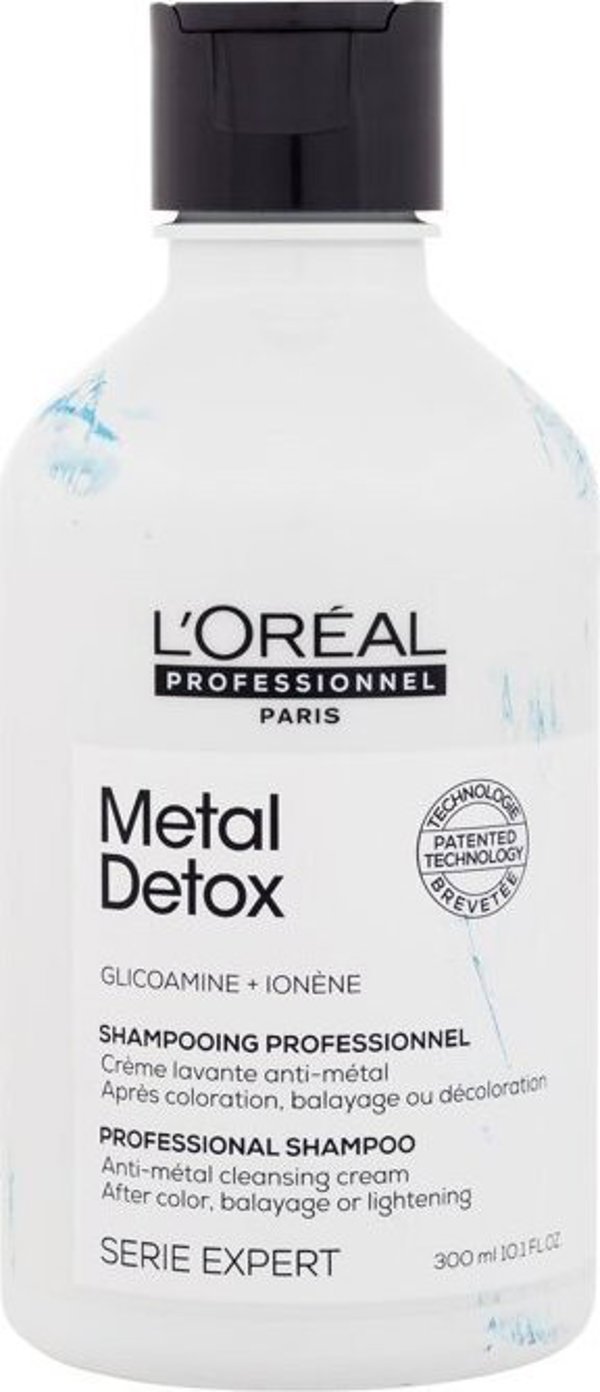 L'Oréal Professionnel Metal Detox Σαμπουάν Προστασίας Μαλλιών για Βαμμένα Μαλλιά, Χωρίς Θειικά Άλατα, 300ml