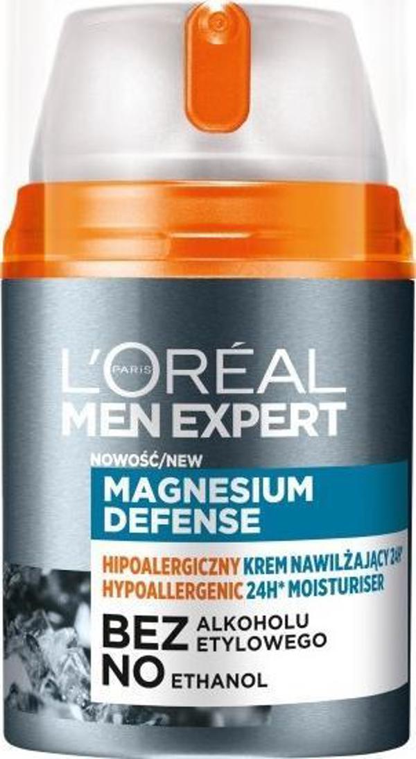 L’Oreal Paris LOREAL_Men Expert Magnesium Defense υποαλλεργική ενυδατική κρέμα 50ml