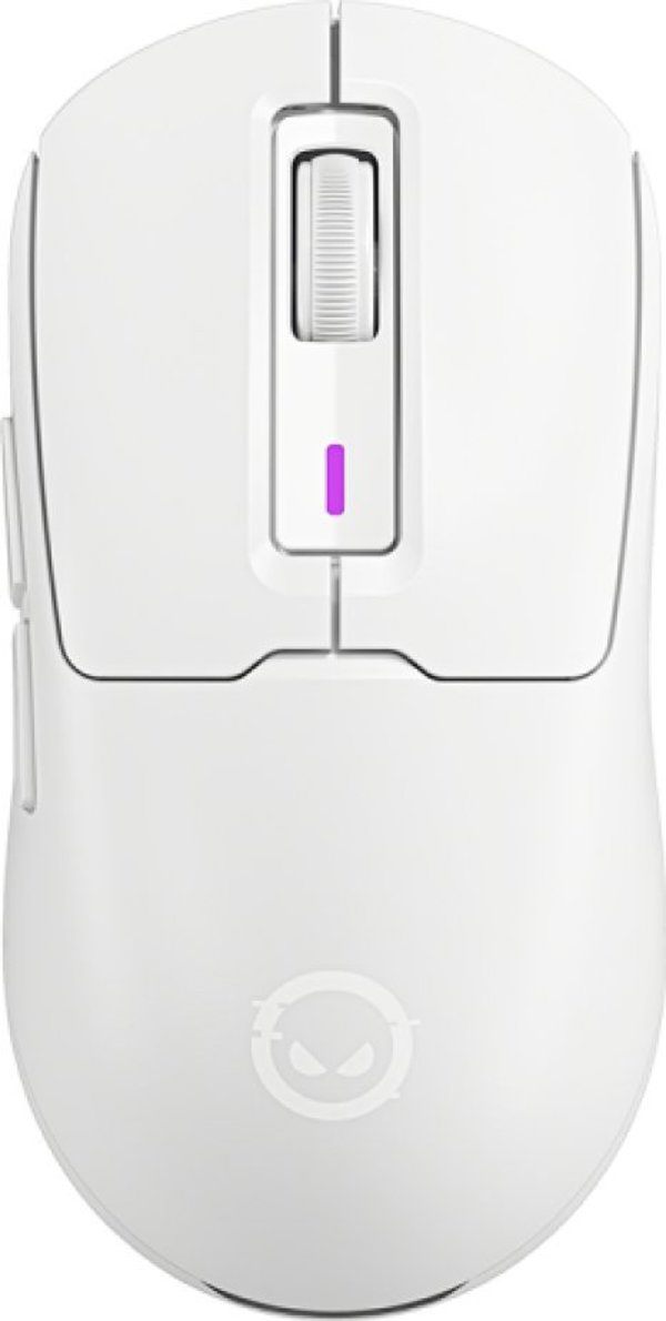 LORGAR MSA10W, Ασύρματο Ποντίκι Gaming Advanced, λευκό