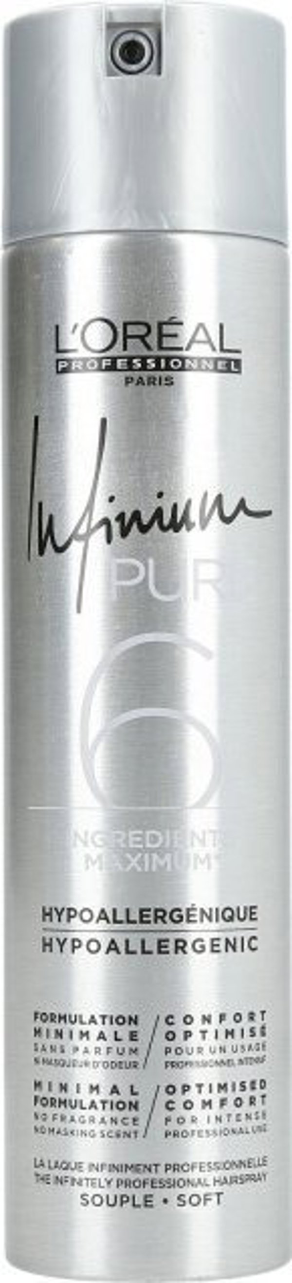 L’Oreal Paris Infinium PURE Soft λακ για τα μαλλιά 300ml