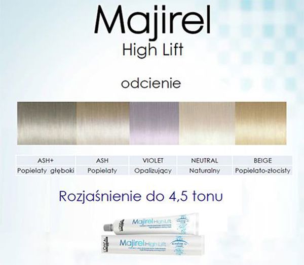 L’Oreal Paris Professionnel Majirel High Lift βαφή μαλλιών ASH VIOLET 50ml