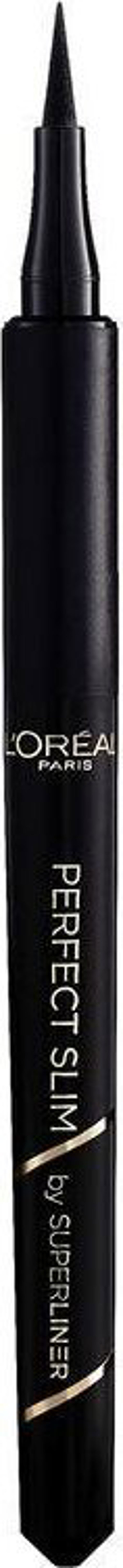 L'Oréal Paris Super Liner Perfect Slim Eyeliner, 01 Intense Black, 0.6ml