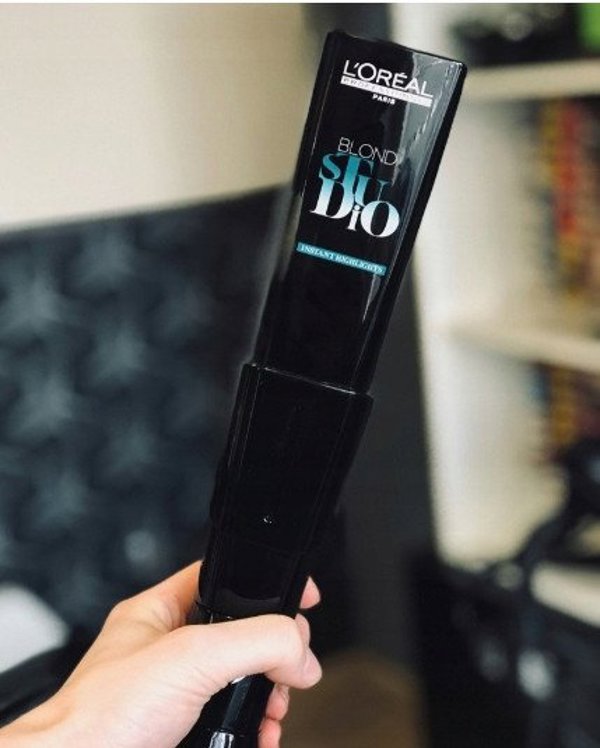 L'Oreal Paris, Blond Studio Instant Highlights Heating Iron, Electric Steam Hair Straightener For Women