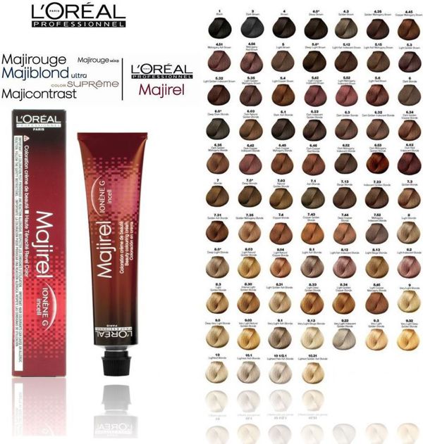 Βαφή μαλλιών L’Oreal Paris Majirel 50 ml 7.44