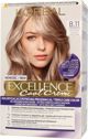 L’Oreal Paris Excellence Cool Creme Μόνιμη Βαφή Μαλλιών 8.11 Ultra Σταχτί Ανοιχτό Ξανθό, 1τμχ