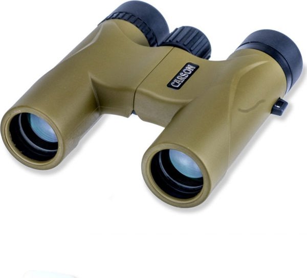 Κιάλια Carson Stinger 10x25, Μεγέθυνση 10x, Πρίσματα BK-7, Συμπαγή Κιάλια για Ταξίδια και Παρατήρηση