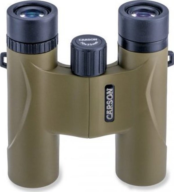 Κιάλια Carson Stinger 10x25, Μεγέθυνση 10x, Πρίσματα BK-7, Συμπαγή Κιάλια για Ταξίδια και Παρατήρηση