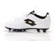 LOTTO BUTY Stadio 705 FG Unisex All White/All Black/Light Platino 7.5 41.0
