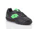 LOTTO BUTY Stadio 705 TF Junior All Black/Spring Green 34.0