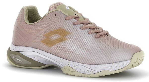 LOTTO BUTY Mirage 300 III SPD W All White/Light Platino/Peach Whip 8.0 39.0