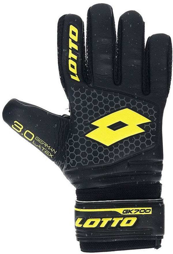 LOTTO Γάντια GK 700 II Junior All Black/Acacia Green 8.0