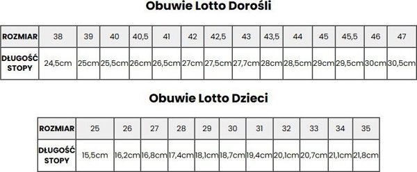 Lotto Prehna Fur 2400380U-1111 Czarne 43