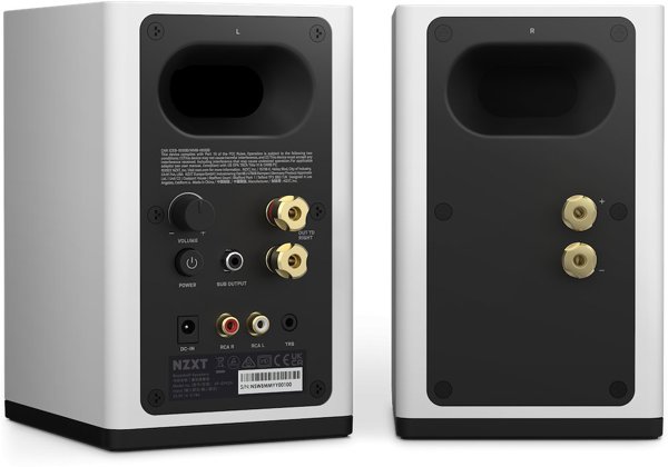 Loudspeaker 2-Way White Wired