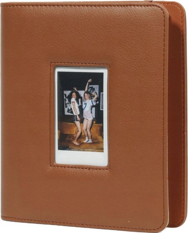 LoveInstant Άλμπουμ για Φωτογραφίες 288τμχ για Fuji Instax Canon Xiaomi Polaroid Hp Kodak Zink / Παράθυρο στο Εξώφυλλο / Καφέ